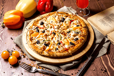 Large 2 Topping Pizza & Cheese Sticks